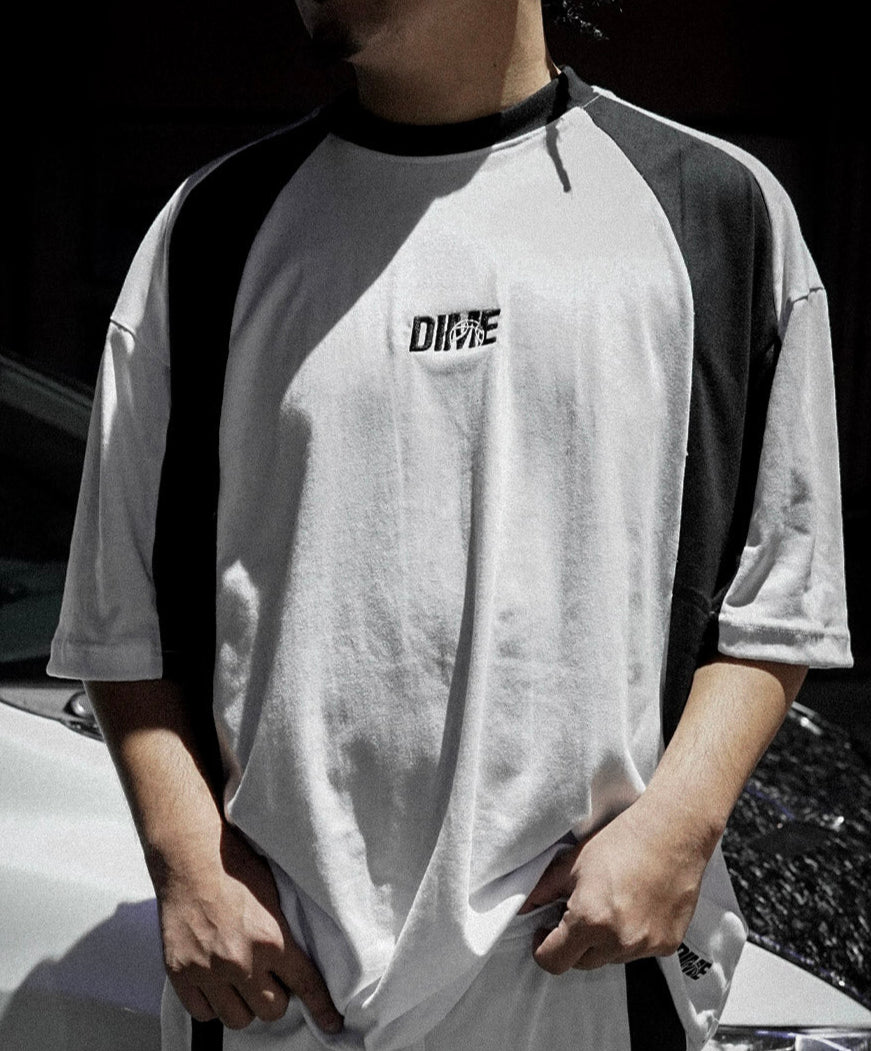Dime - Speed (White/Black) Embroidered Logo