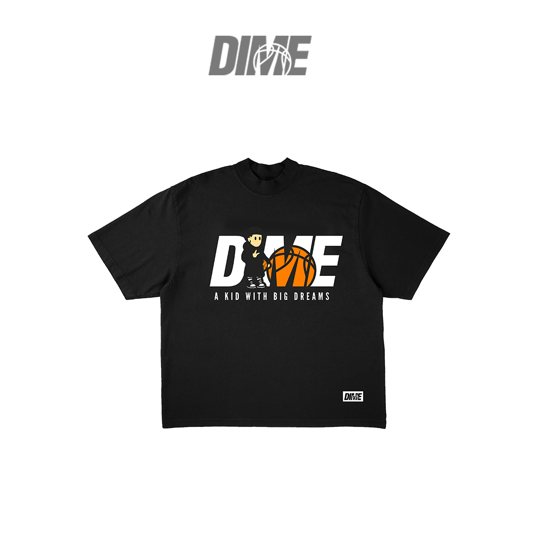 Dime For Kids - Dreamer (Black & White Tee)