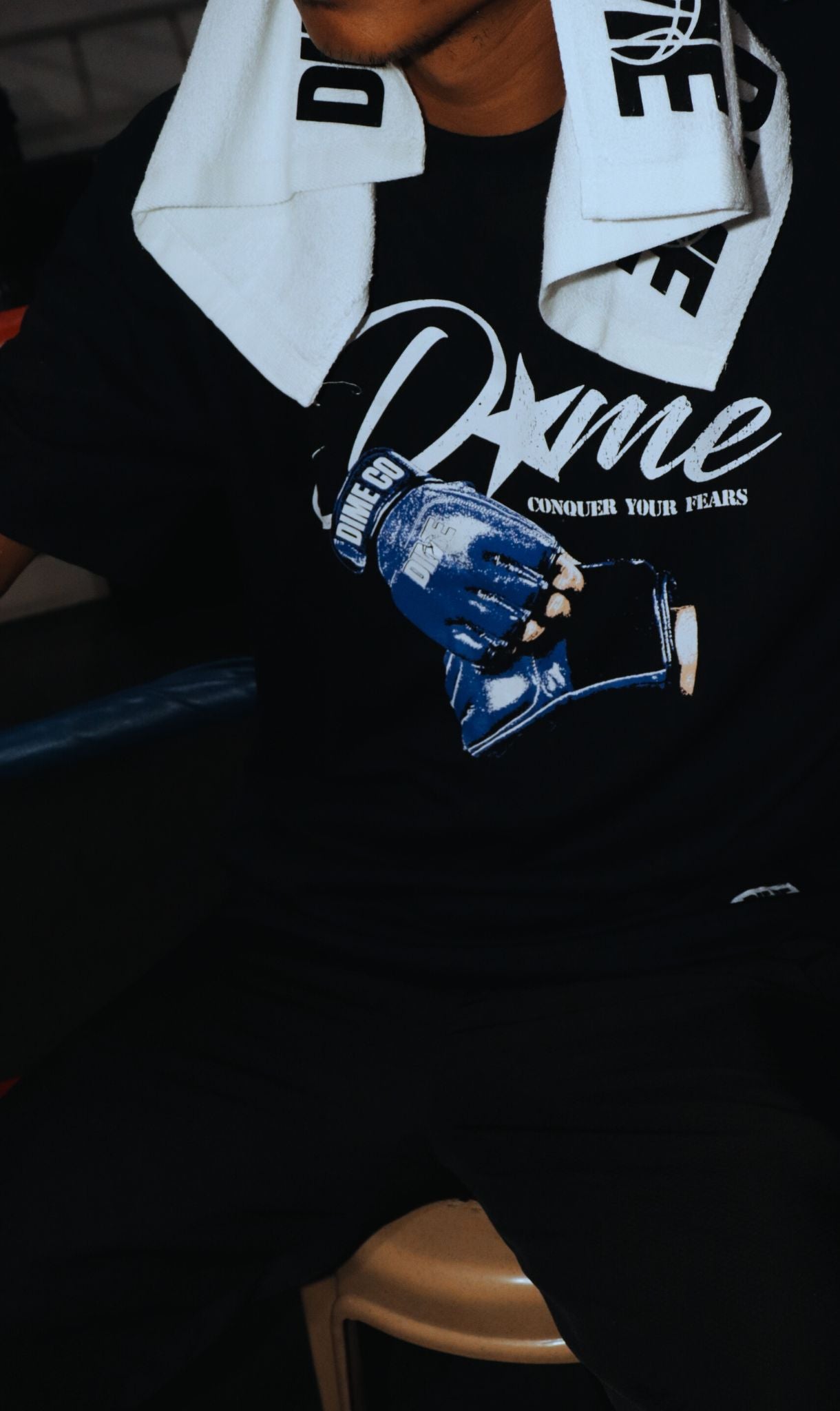 Dime - Conquer (Black Tee)