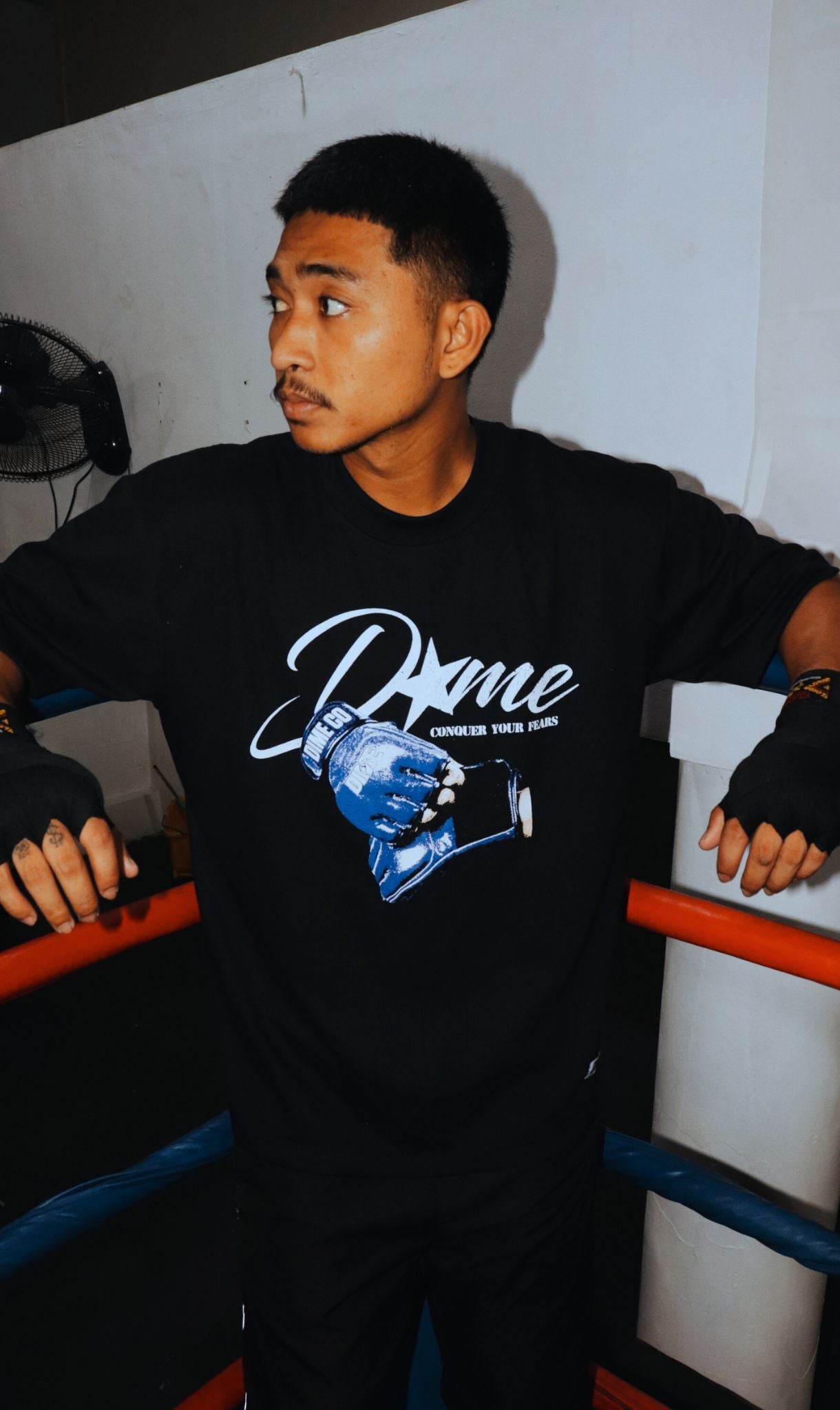 Dime - Conquer (Black Tee)