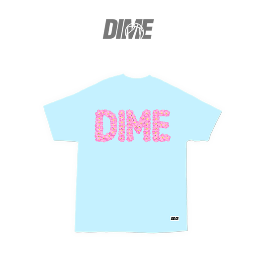 Dime - Floral (Powder Blue Tee)