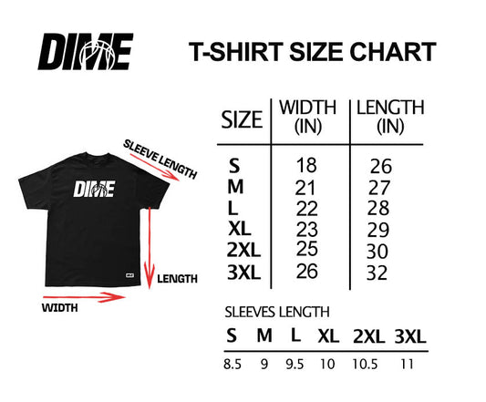 Dime - Conquer (White Tee)