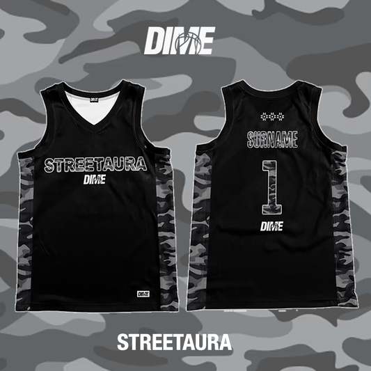 Dime x Street Aura - (**PRE-ORDER** Camo Collab Jersey)