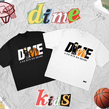 Dime For Kids - Dreamer (Black & White Tee)