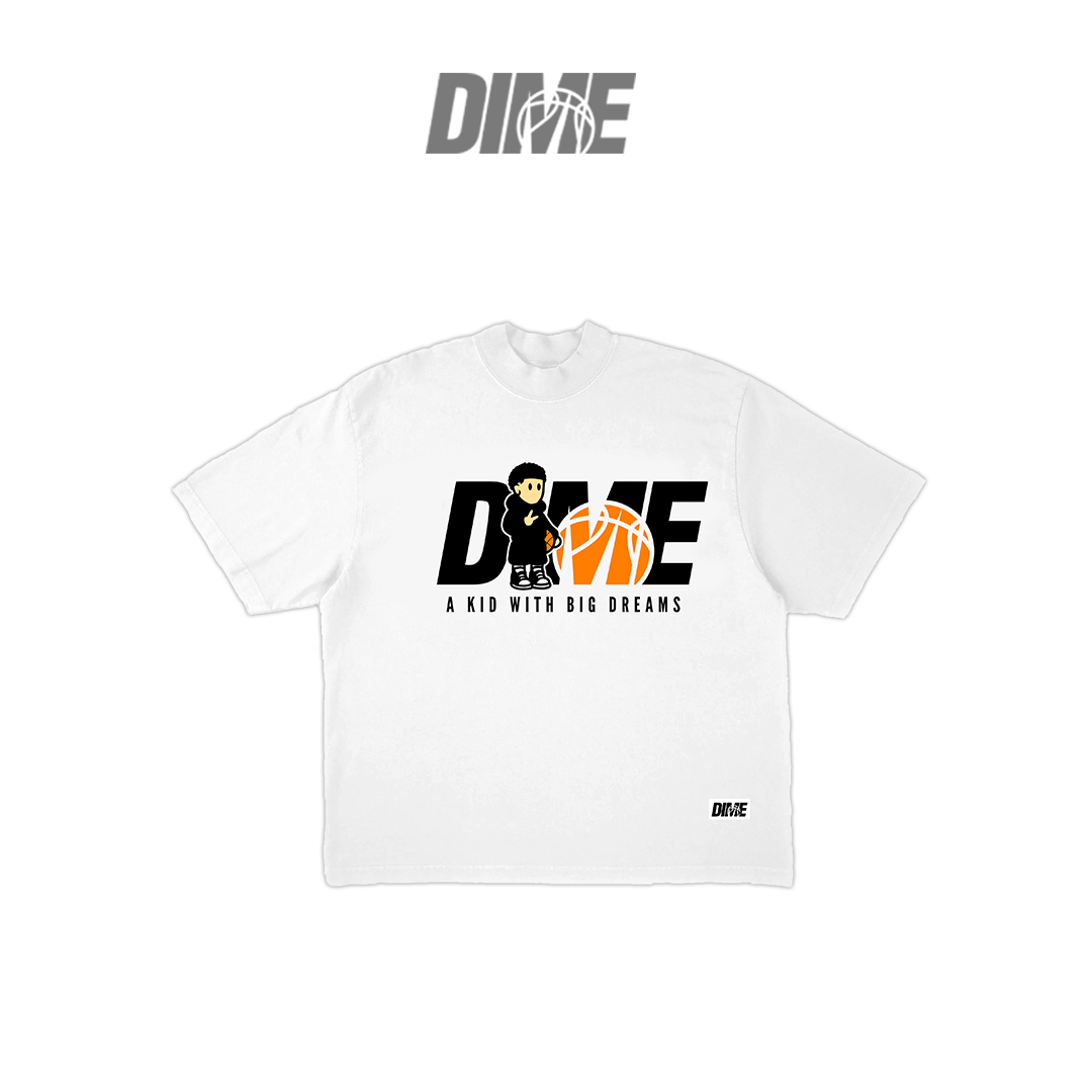 Dime For Kids - Dreamer (Black & White Tee)