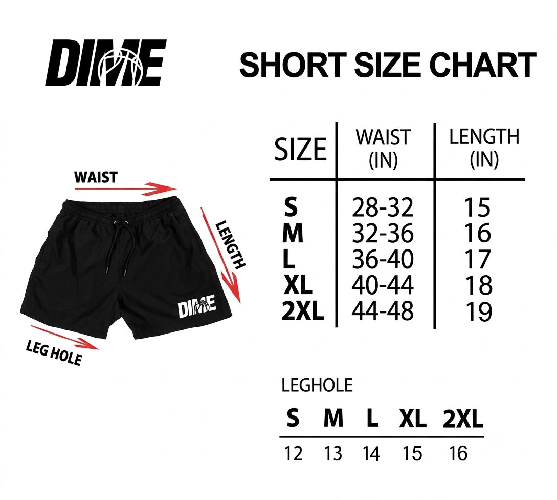 Dime - STM (Red-Mesh Short)