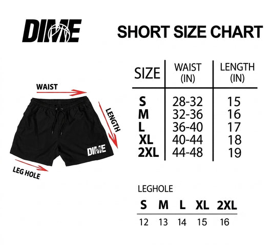 Dime - STM (Blk-Mesh Short)