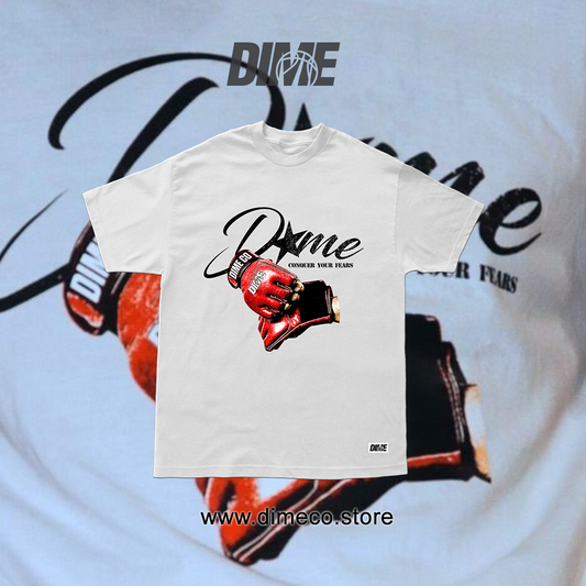 Dime - Conquer (White Tee)